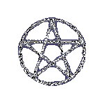 animated pentacle
	with stars