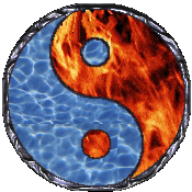 fire and water yinyang