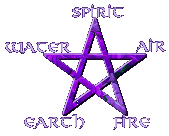pentacle and elements