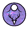 stag in moon