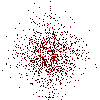 exploding red star